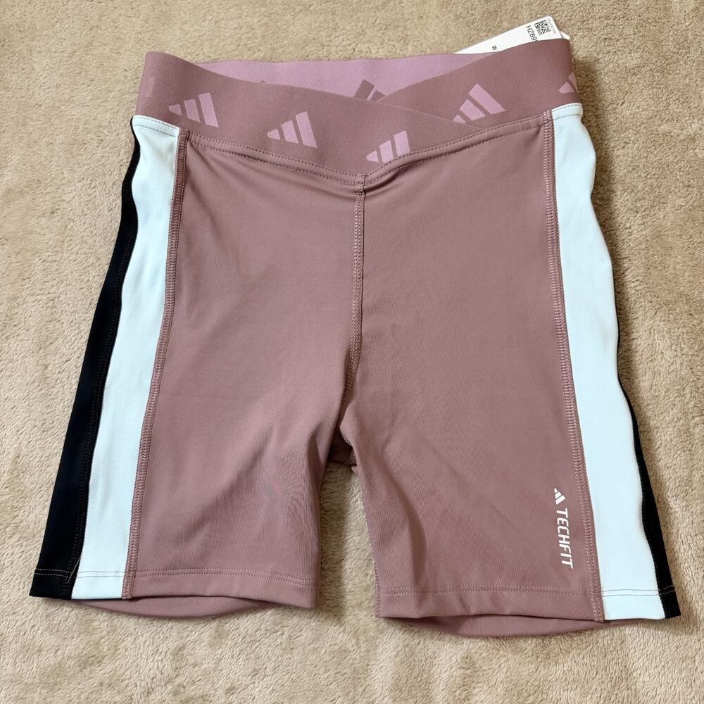 Adidas Women's Hyperglam Training Techfit Short Leggings S Gorpcore Exercise
